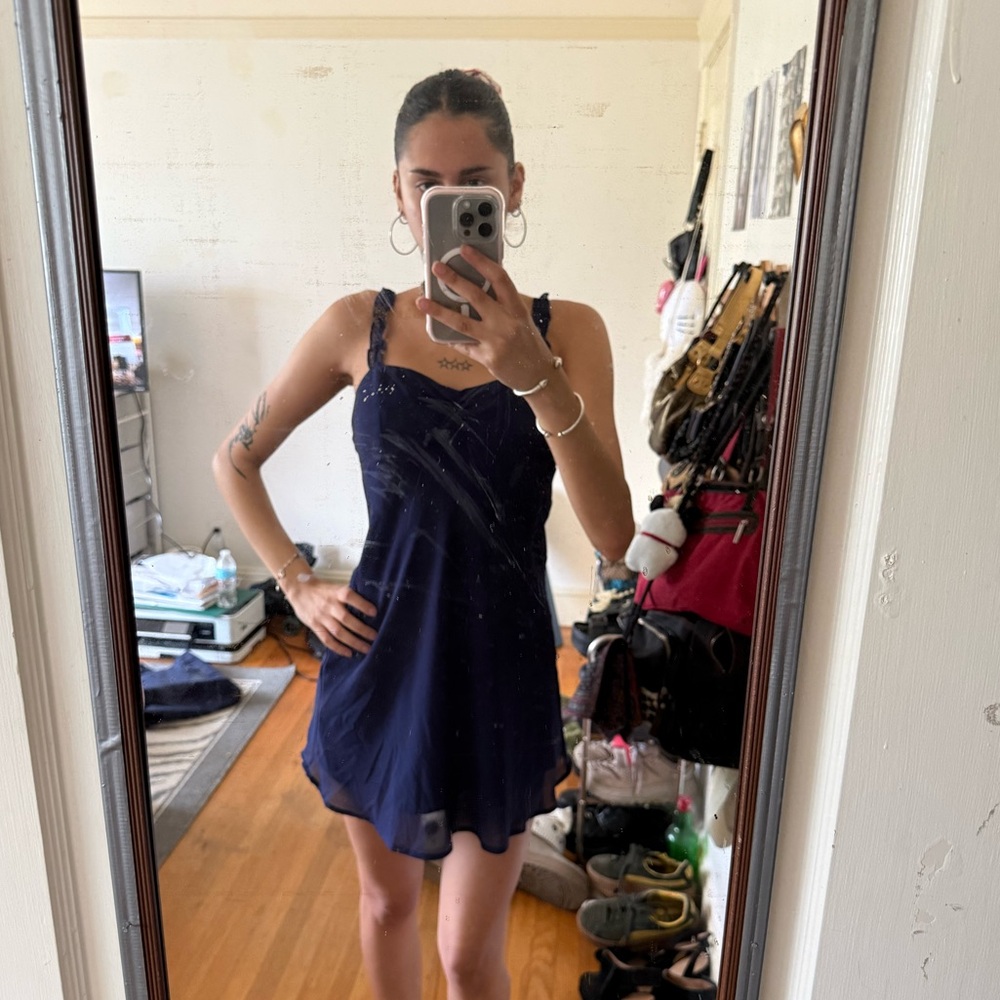 Urban Outfitters Navy Mini Dress